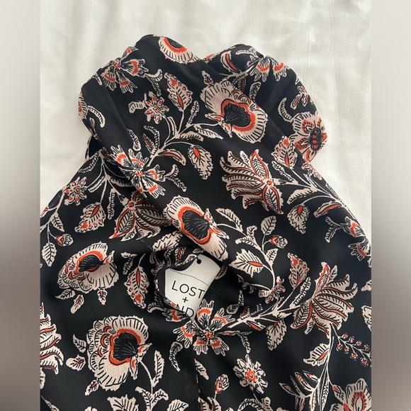 NWT Lost + Wander Eclipse Of The Heart Halter Top - Picture 4 of 8